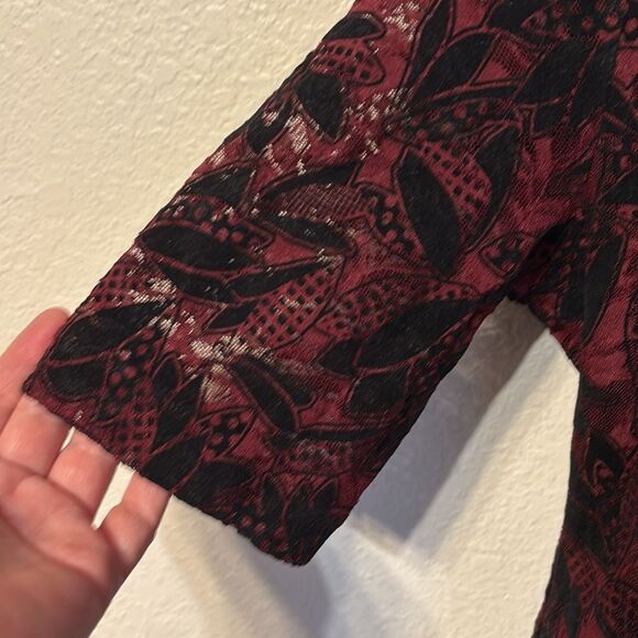 Anthropologie Maeve Ruched Sheath Dress Size 14 - Picture 5 of 7